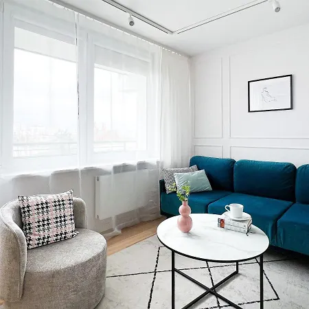 Apartmán Stylowy Przy Metrze Varšava
